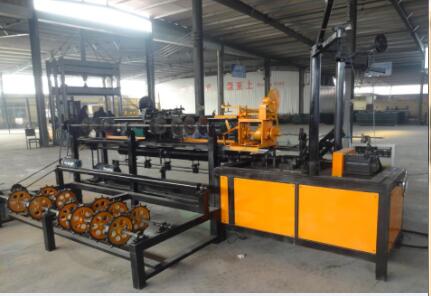 features of used automatic chain link fence machine