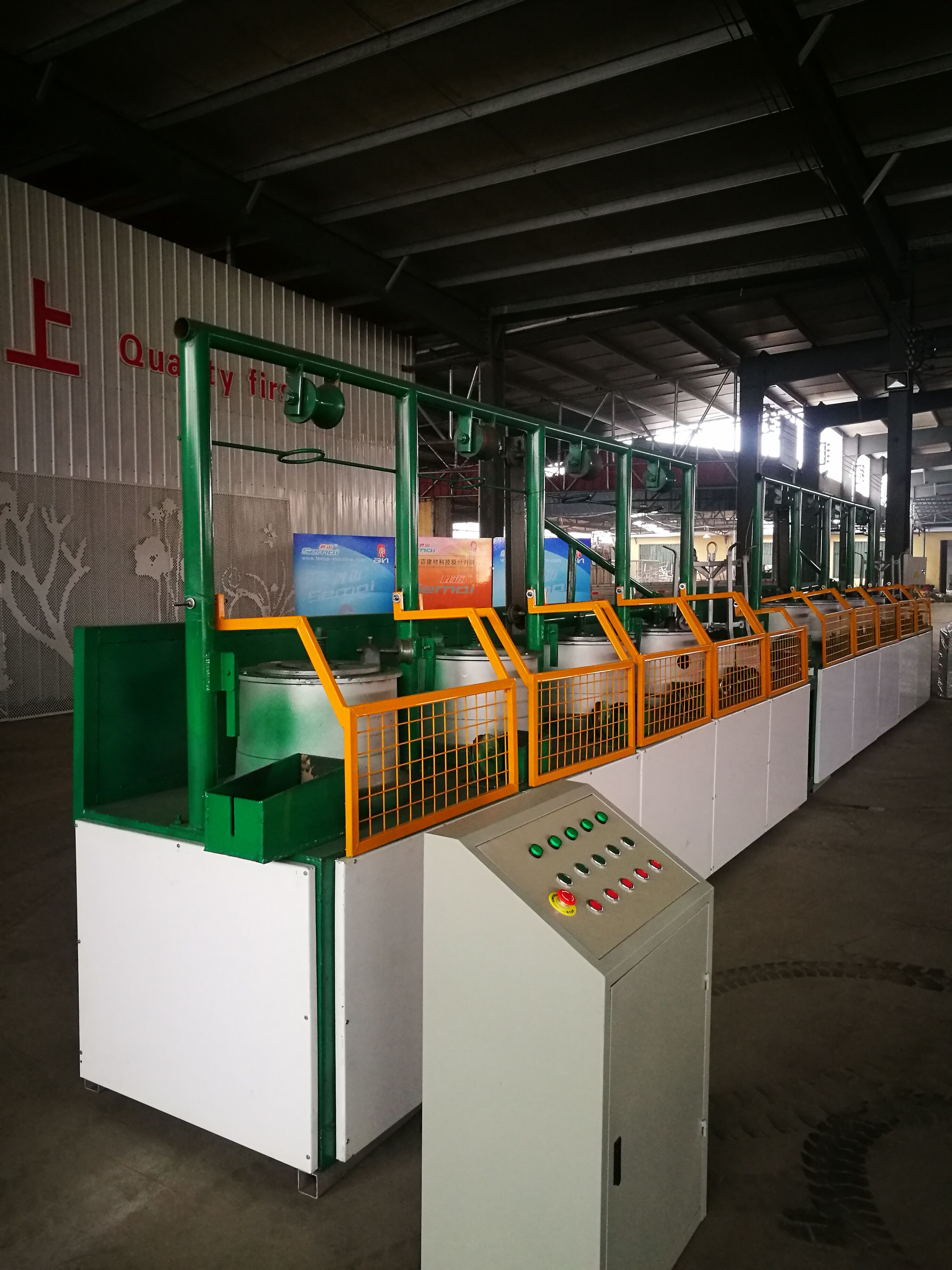 New Type Safe And Economical Wire Drawing Machine , Customers first and contact us now 